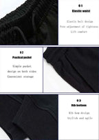 2025 Men's Fitness Jogging Sweatpants New Men's Casual Sports Pants Jogging Sports Pants Loose Running Pants Fitness Pan