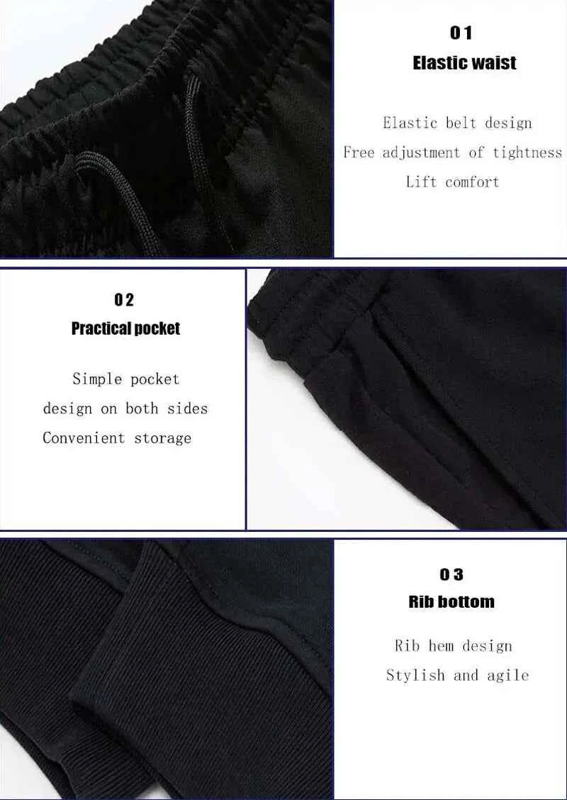 2025 Men's Fitness Jogging Sweatpants New Men's Casual Sports Pants Jogging Sports Pants Loose Running Pants Fitness Pan