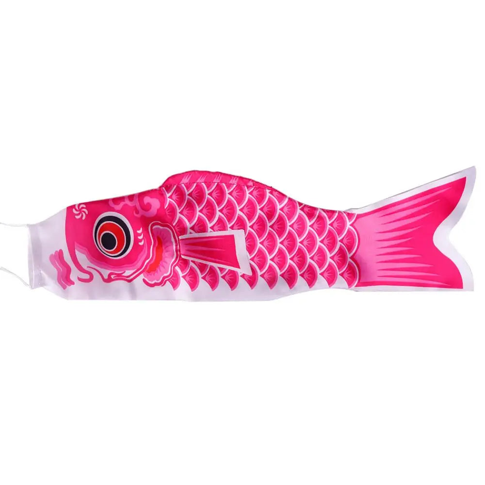 Japanese Carp Windsock Colorful Fish Flag Hanging Yard Decor