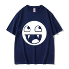 Epic Face Domo Kun Funny Meme T Shirts Men Women Summer O-Neck Fashion High Quality T-Shirt Casual 100% Cotton Oversized Tshirt