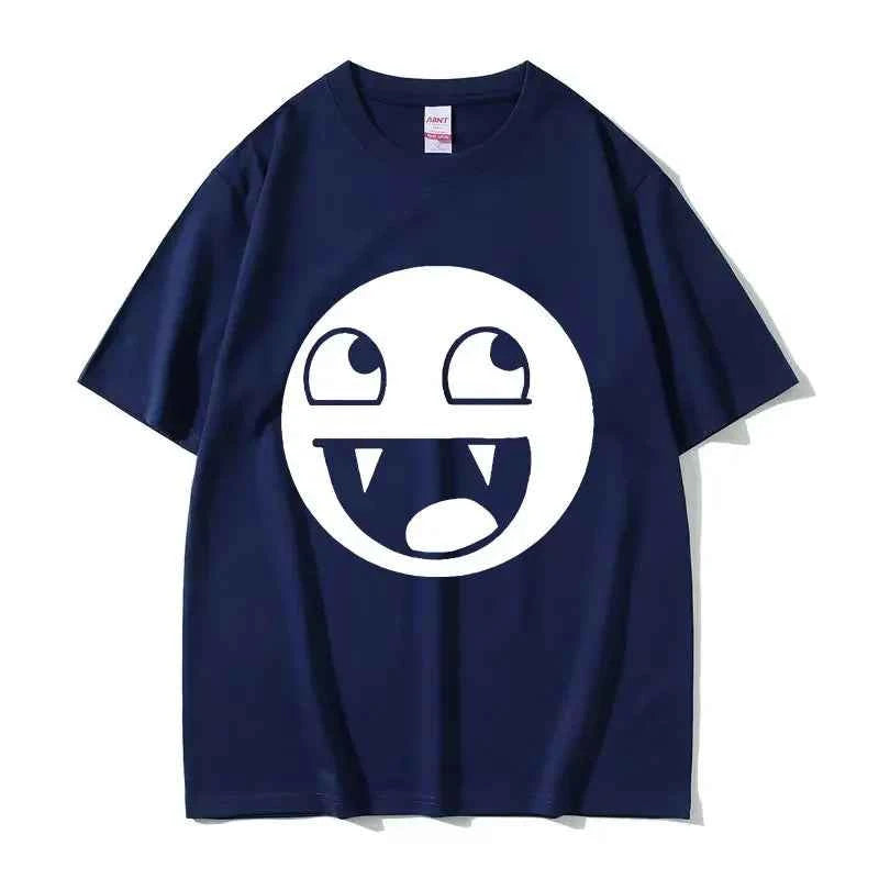 Epic Face Domo Kun Funny Meme T Shirts Men Women Summer O-Neck Fashion High Quality T-Shirt Casual 100% Cotton Oversized Tshirt