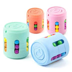 Multiple Functions Fidget Spinner Magic Colorful Beans Finger Spinning Relieves Stress Decompression Tool For Children And Adult