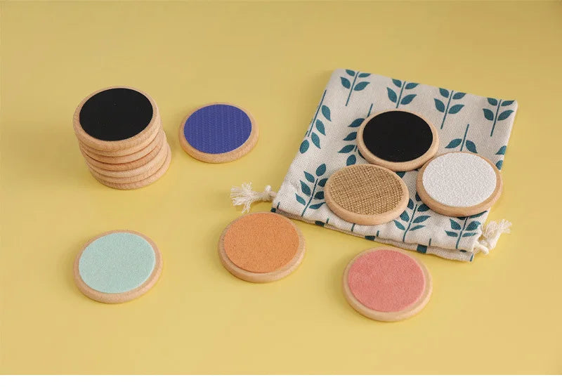 Montessori Tactile Board Matching Game Sensory Learning Toy for Kids