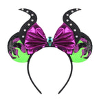Nieuwste Mickey Mouse Oren Hoofdband Kid Adult Festival Party Pailletten Strik Haarband Vrouwen Baby Girl Party Haar Accessories