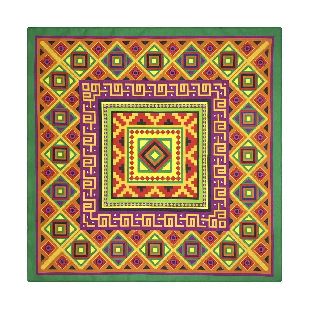 High Quality Skull Chimpanzees Print Cashew Hip Hop Cotton Square Bandana Scarf Riding Headband Paisley Gifts For Men Unisex