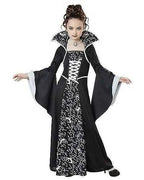 Girls Vampire Costume Gothic Tutu Dress – Halloween Fantasy Outfit
