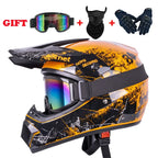 Full Face Motorcycle Helmet Off-road Motorbike Free Shipping Send 3 Gifts Downhill AM DH Cross Capacete Motocross Casco helmets