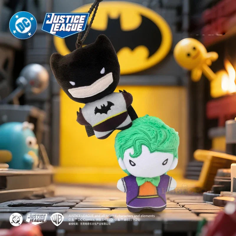 DC Justice League Plush Keychain Superhero Bag Charm