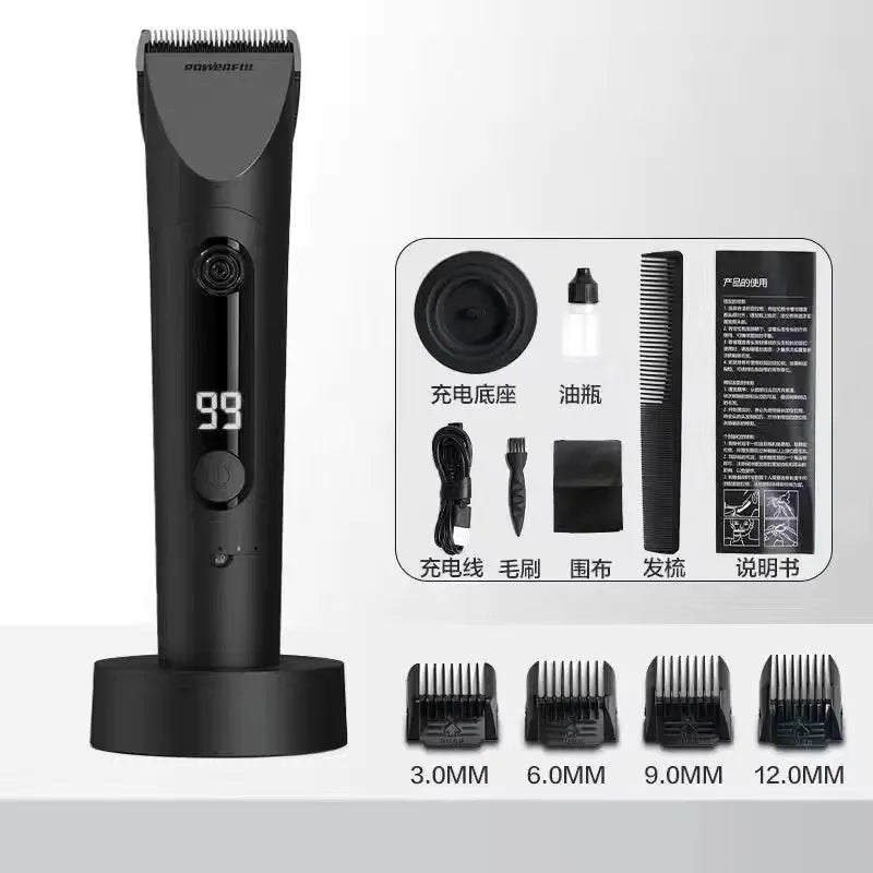 Mijia Hair Clipper Wireless Hair Cutting Trimmer Barber Cutter Titanium Alloy Blade Trimer for Men Electric Shaver