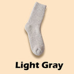 2025 New Winter Warm Women Socks Wool Male Men Socks Super Thicker Solid Socks Merino Wool Socks Against Cold Snow Terry Socks