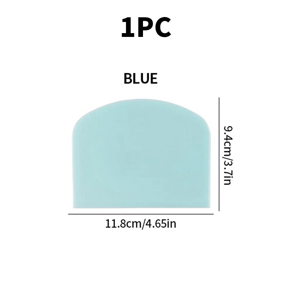 Plastic Cake Cream Spatula – Smooth Edge Dough & Butter Scraper