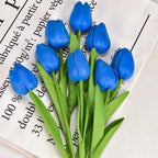3/5/10/15/20pcs Tulips Artificial Flowers Real Touch Flower Bouquet Tulips Fake Flower for Wedding Home Decoration