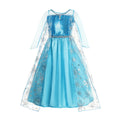 Girls Princess Dress Kid Cinderella Snow White Aurora Rapunzel Cinderella Halloween Costume Children Birthday Party Dress