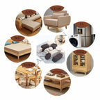 Thickened Self-adhesive Felt Chair Leg Pads Anti Slip Scratch Resistant Noise Resistant Floor Furniture Protection Pads Gaskets