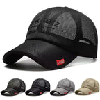 Summer Embroidered Mesh Baseball Cap for Sun Protection