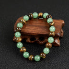 Wealth Bracelet women men Gemstone natural stone tiger eyes aventurine vintage jewellery braclets Fashion Boyfriend Gift New