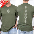 Ukraine Shirt UNISEX Ukraine Flag Shirt Symbol Tryzub Ukrainian Patriotic Shirt Summer Camisetas Nostalgia Street Fashion Tops