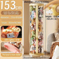 Transparent Doll Storage Box Plush Toy Organization Toy Storage Tube DIY Zipper Bins Kid Christmas Gift Children's Toy Organizer
