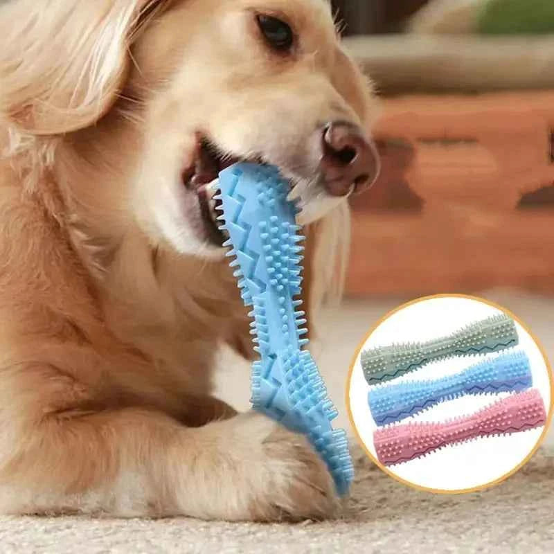 Dog Teething Chew Stick Toy for Interactive Dental Training Play