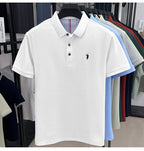 Men's 100% Cotton Polo Shirt – Short Sleeve Casual Golf & Business Shirt
