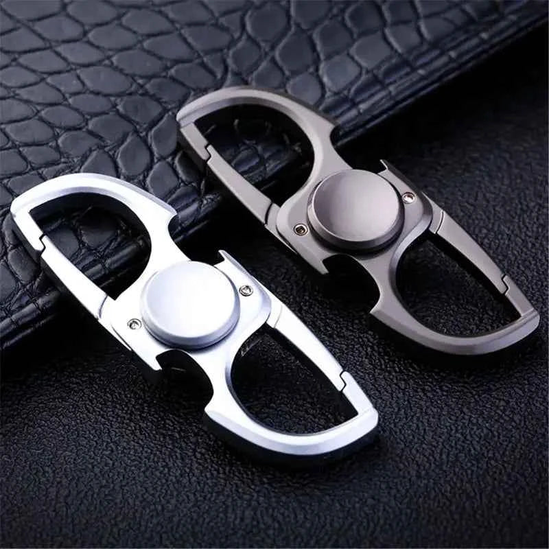Finger Spinner Fidget Hand Spinner Anti-Anxiety Toy Relieves Stress Finger Spinner Ketchain Bottle Opener EDC Adult Kids Gift