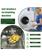 2Pcs/set Hat washing set, baseball duckbill cap, washing and sun drying integrated, non deformed machine wash protective rack