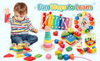 Montessori 3D Wooden Puzzle Educational Learning Toy for Kids