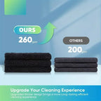 5/10/20/50pcs Microfiber Cleaning Cloth, Dishwashing Cloth Household Rag Kitchen Bathroom Cleaning Towel Durable Absorbent Towel