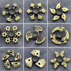 New Bronze Metal Alloy Fidget Spinner R188 Mute Bearing Hand Spinner Fingertip Gyro Stress Relief Toys Gifts