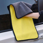 Double Sides Car Microfiber Cloths Super Absorbent Washing Drying Cleaning Towels Auto Detailing Towel Rags Clean Tool