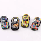 5-20Pcs Alloy Shooting Flying Racing Car Toys for Kids Boy Birthday Party Favors Goodie Pinata Fillers Baby Shower Guest Gifts