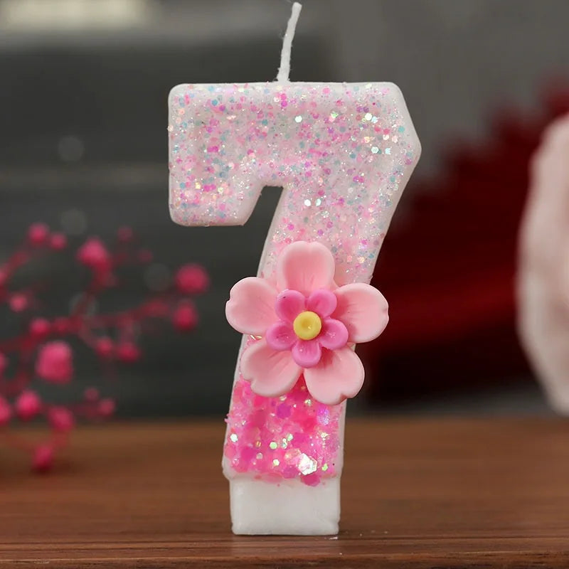Creative digital candle birthday cake decoration daily necessities birthday candle