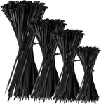 100-1000pcs Nylon Cable Zip Ties Adjustable Self-locking Cord Ties Durable Plastic Cable Ties Binding Wrap Straps for Office