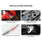 Universal Under Hood Engine Repair White LED Light Bar with Auto On/Off Switch Control Car SUV Pickup Offroad Repair Work Light