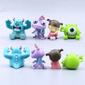 Monsters Inc Mini Figures 4PCS – Cartoon Character Collectible Toy Set