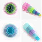 Hair Rollers Self Grip Hook Hair Curlers Heatless Roller Salon Dressing Curlers Jumbo Size Sticky Hair Styling Tools