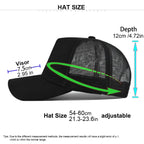 Custom Logo 5 Panel Mesh Baseball Cap for Outdoor Branding