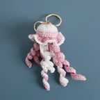 Ocean Animal Crochet Keychain Tropical Fish Bag Charm