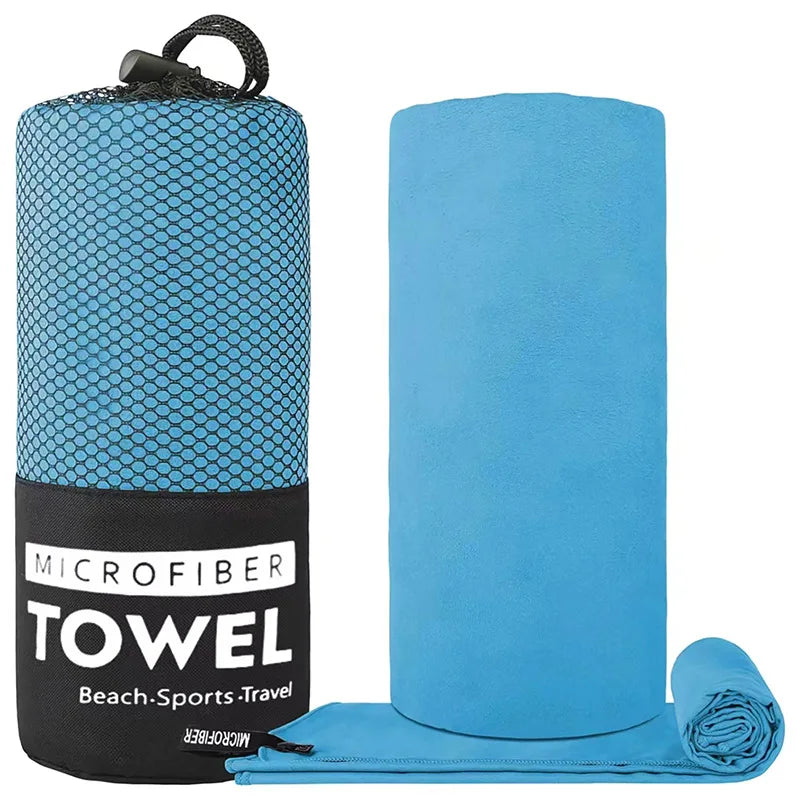 1-psc Microfiber Travel Towel, Quick Dry Towel Super Absorbent Compact Lightweight l for Beach, Gym, Pool, Bath, Yoga