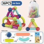 Magnetic Constructor Blocks STEM Building Set for Creative Kids