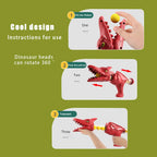 Dinosaur Shooting Tyrannosaurus Rex Ball Soft Bullet Gun Parent Child Interactive Puzzle Toy for Children