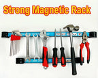 Magnetic Tool Holder Heavy Duty 8 12 18 24 inch Magnetic Tool Bar, Space Saving Metal Organizer Rack for Workshop Garage Home