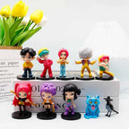 Anime Q Version Figurine Set – 10pcs Mini Collectible Toys