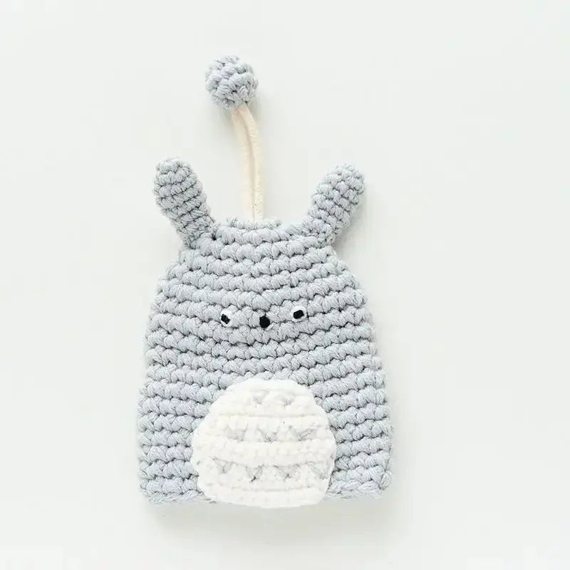 Cute Crochet Cactus Keychain Decorative Bag Charm