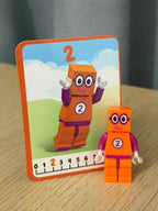 Number Blocks Assembly Educational Math Learning Toy Set