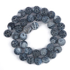 Natural Stone Beads Lapis Lazuli Round Loose Stone Beads For Jewelry Making DIY Bracelet Earrings Accessories 15'' 4/6/8/10/12mm