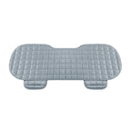 Car Seat Cover Front Rear Flocking Cloth Cushion Non Slide Winter Auto Protector Mat Pad Keep Warm Universal Fit Truck Suv Van