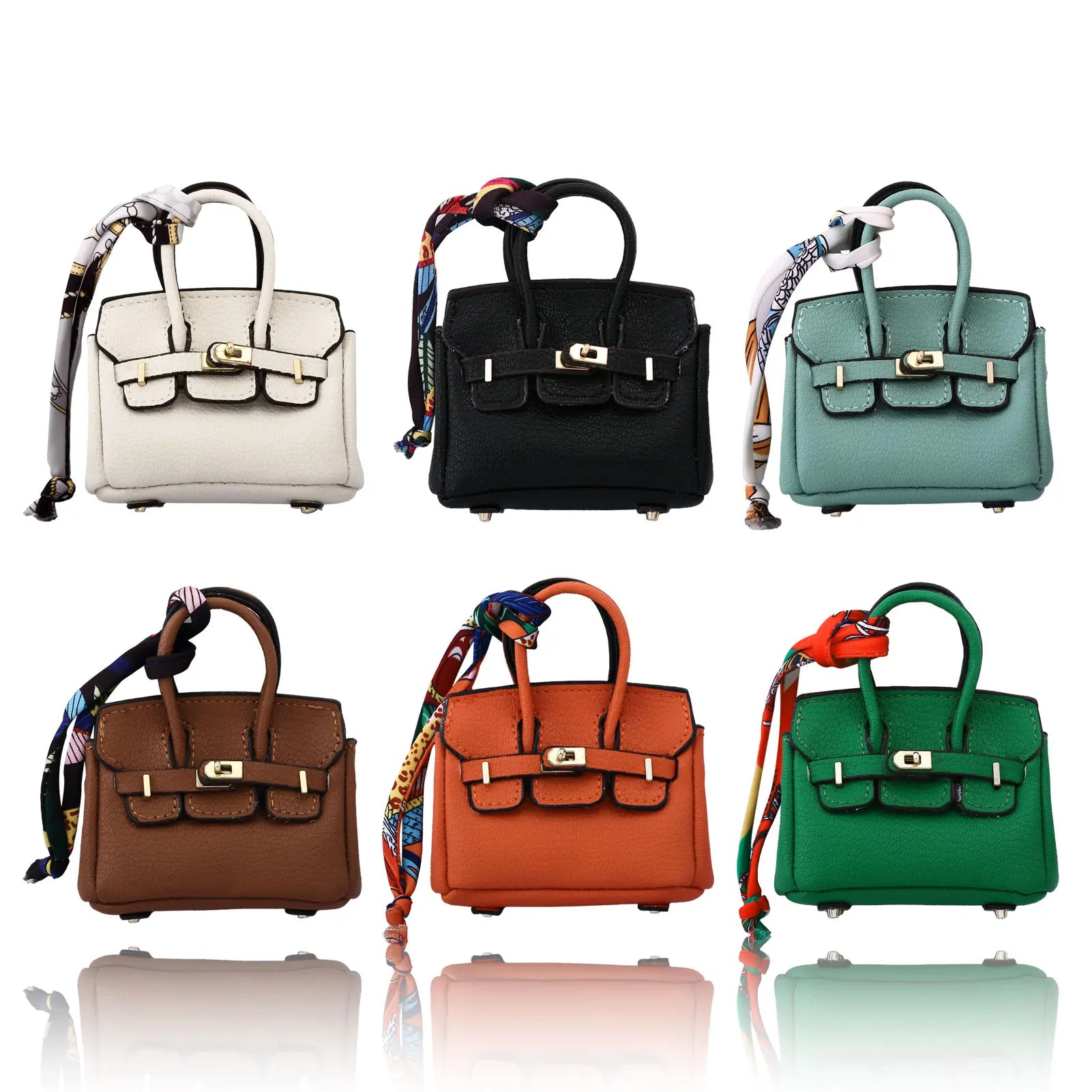 Mini Bag Pendant Small Keychain Case Accessory Family Mini Earphone Bag Accessories Pendant Key Chain Decoration Gift