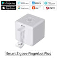 New Zigbee Smart Fingerbot Plus Switch Button Pusher Touch Arms Fingerbot Tuya Smart Life Control Work with Alexa Google Alice