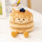 Cute Dessert Series Plush Toy Stuffed Food Cake,Egg Tart,Waffle,Pancake,Macaron,éclair Soft Doll Home Decor Gift for Children